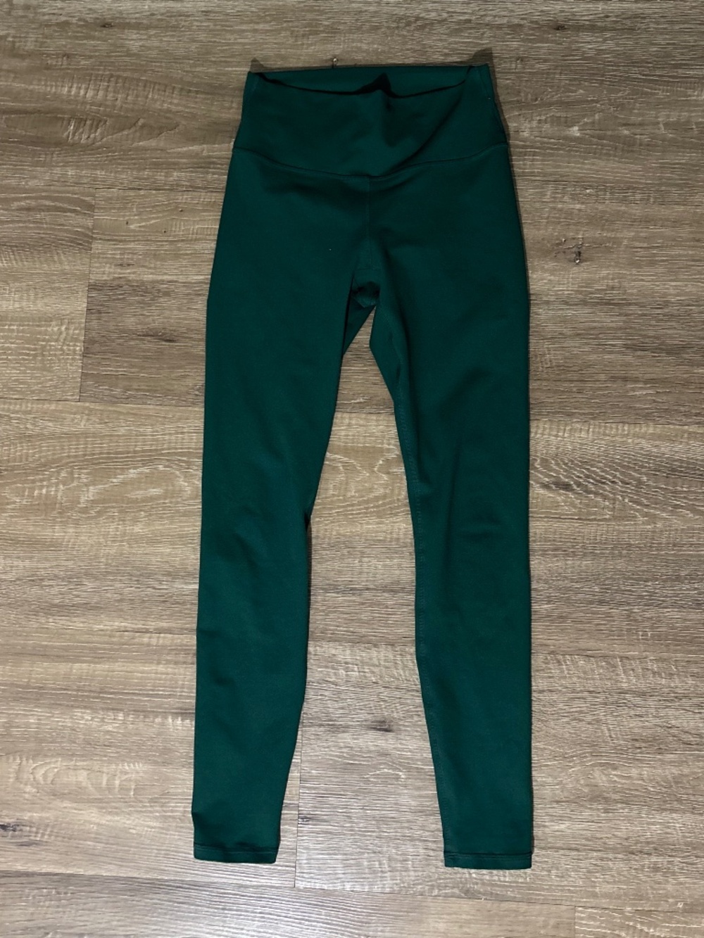 Fabletics High-Waisted PowerHold Leggings in Rainforest